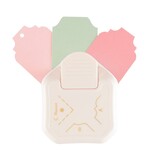 Vaessen Creative 3 in 1 Hoekpons Vintage Labels (2137-099)