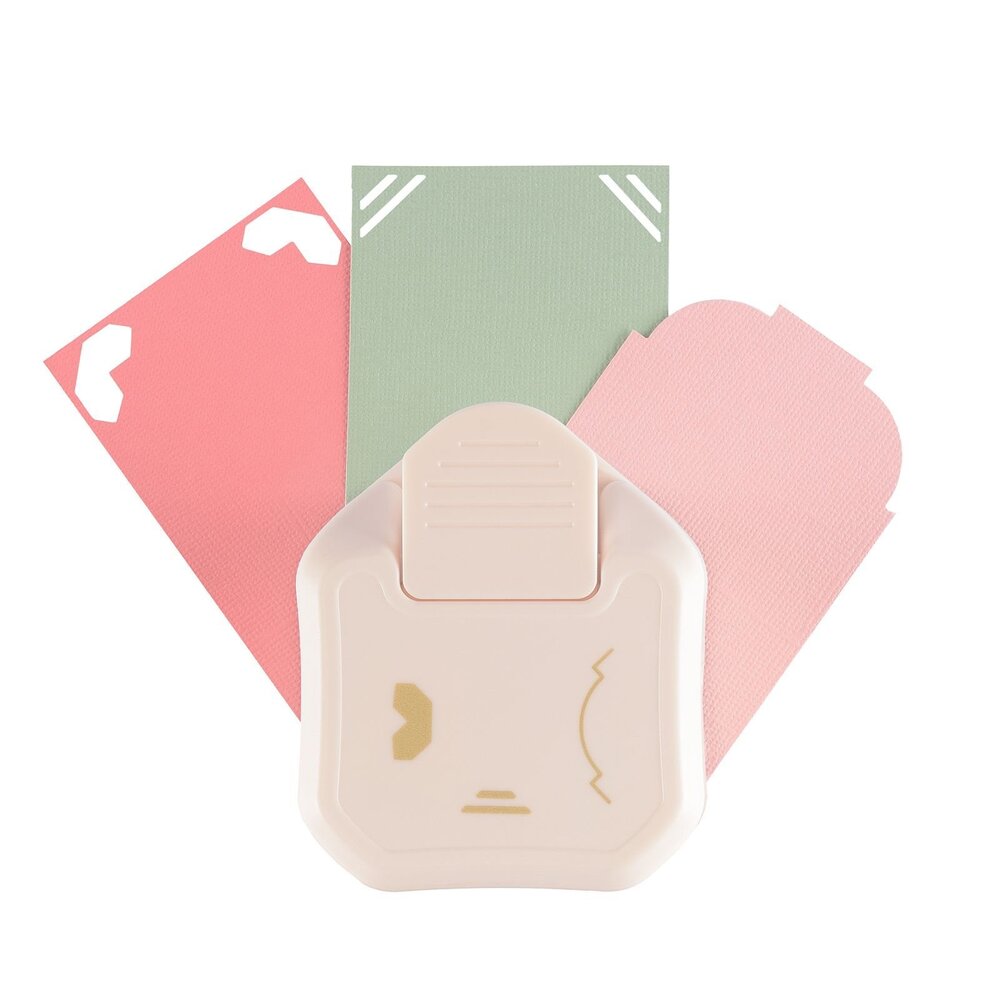 Vaessen Creative 3 in 1 Hoekpons Fotohoekjes (2137-100)