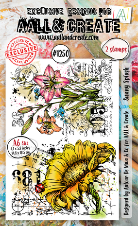 AALL and Create Clear Stamp Set A6 Sunny Splash (AALL-TP-1250) AALL and Create Clear Stamp Set A6 Sunny Splash (AALL-TP-1250)