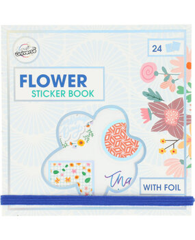 Craft Universe Sticker Book with Foil Flower (2580355)