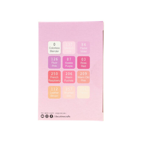 DécoTime 12 Alcohol Markers Azalea (3005439) DécoTime 12 Alcohol Markers Azalea (3005439)