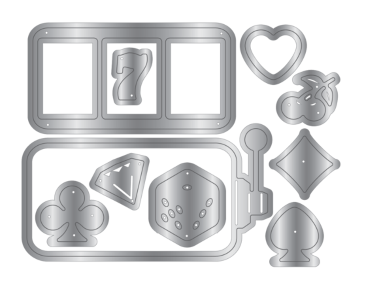 Crafter's Companion Vintage Vegas Dies All in to Win (VV-MD-AITW)