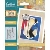 Crafter's Companion Vintage Vegas Dies The King (VV-MD-THKI)