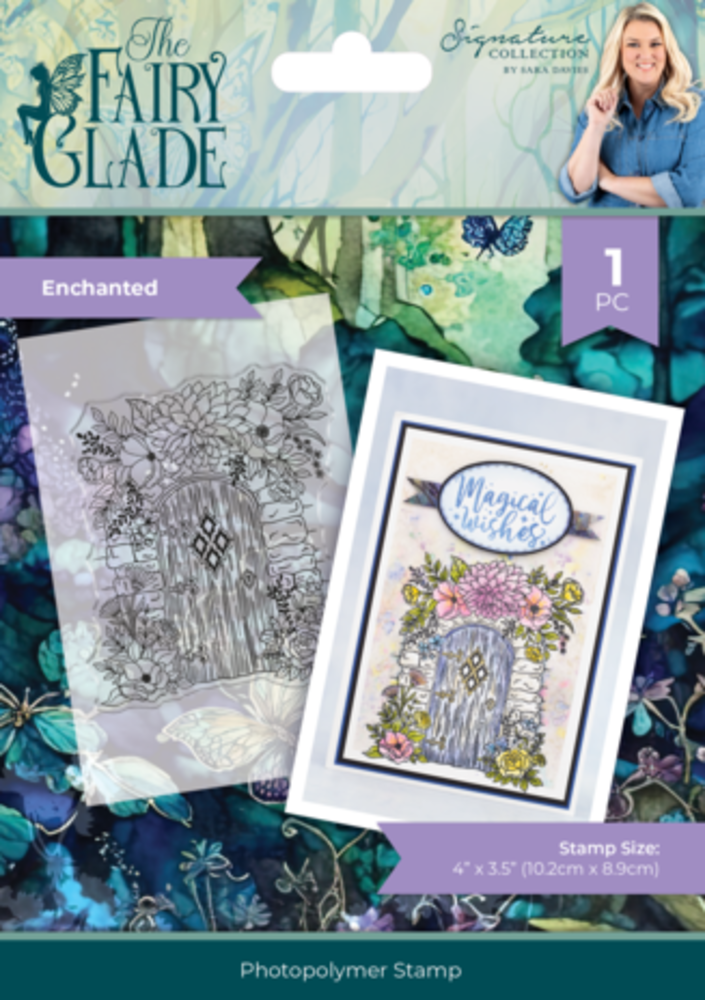 Crafter's Companion Fairy Glade Clear Stamps Enchanted (SS-FG-STP-ENCH)