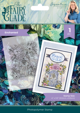 Crafter's Companion Fairy Glade Clear Stamps Enchanted (SS-FG-STP-ENCH)