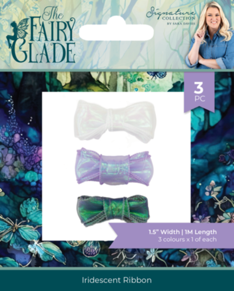 Crafter's Companion Fairy Glade Iridescent Ribbon (SS-FG-IRIB) Crafter's Companion Fairy Glade Iridescent Ribbon (SS-FG-IRIB)