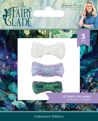 Crafter's Companion Fairy Glade Iridescent Ribbon (SS-FG-IRIB) Crafter's Companion Fairy Glade Iridescent Ribbon (SS-FG-IRIB)