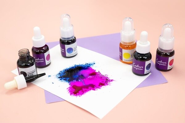 Crafter's Companion Liquid Watercolours Colour Essentials (6pcs) (CC-MME-LIWA-COES) Crafter's Companion Liquid Watercolours Colour Essentials (6pcs) (CC-MME-LIWA-COES)