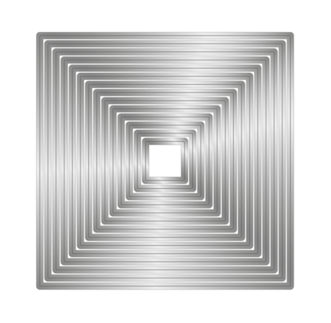 Crafter's Companion Square Nesting Dies (CC-MD-ELE-SQUA)