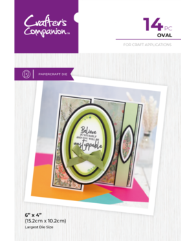 Crafter's Companion Oval Nesting Dies (CC-MD-ELE-OVAL) Crafter's Companion Oval Nesting Dies (CC-MD-ELE-OVAL)