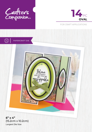 Crafter's Companion Oval Nesting Dies (CC-MD-ELE-OVAL) Crafter's Companion Oval Nesting Dies (CC-MD-ELE-OVAL)