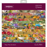 Sheena Crystal Visions 12x12 Inch Paper Pad (SD-CV-PAD12)
