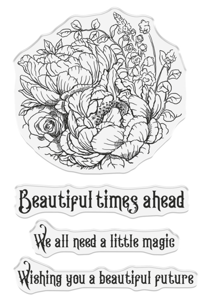 Sheena Crystal Visions Clear Stamp Floral Visions (SD-CV-STP-FLVI) Sheena Crystal Visions Clear Stamp Floral Visions (SD-CV-STP-FLVI)