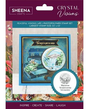 Sheena Crystal Visions Clear Stamp Peaceful Visions (SD-CV-STP-PEVI)