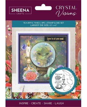 Sheena Crystal Visions Stamp & Die Tea-riffic Times (SD-CV-STD-TETI) Sheena Crystal Visions Stamp & Die Tea-riffic Times (SD-CV-STD-TETI)
