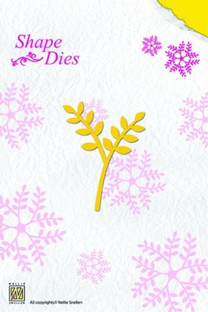 Nellie Snellen Shape Die Rose Branch (SD008)