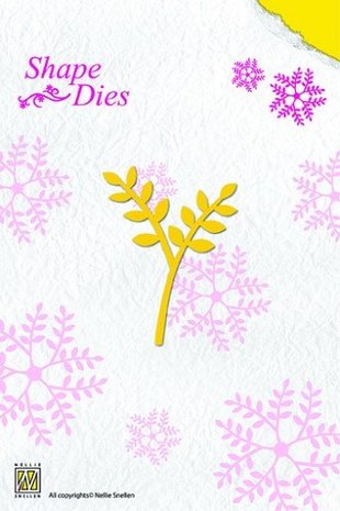 Nellie Snellen Shape Die Rose Branch (SD008)