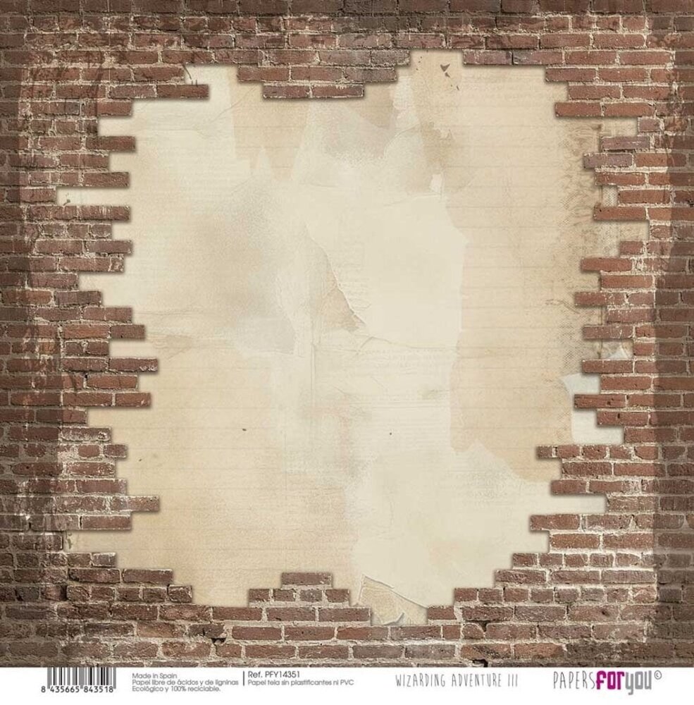 Papers For You Wizarding Adventure III 12x12 Inch Canvas (PFY-14348) Papers For You Wizarding Adventure III 12x12 Inch Canvas (PFY-14348)