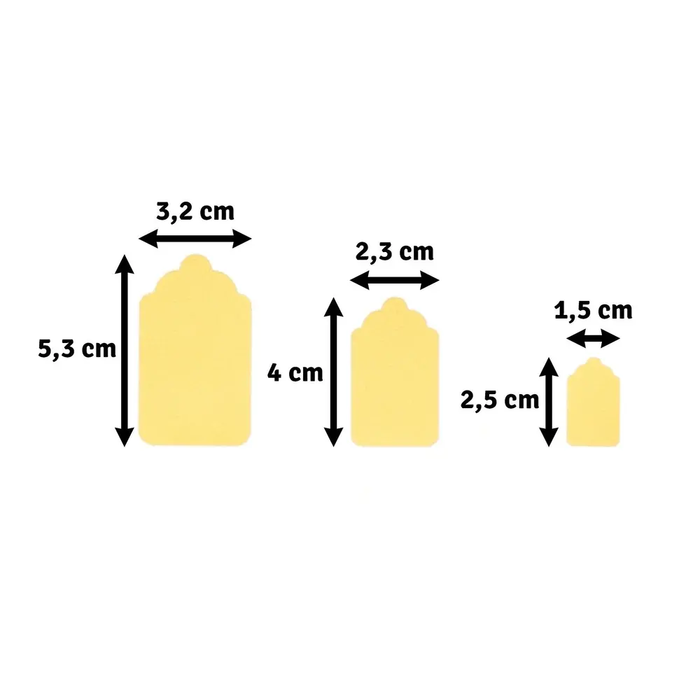 Vaessen Creative Super Jumbo Labels Pons (21439-012)