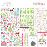 Doodlebug Design Inc. Tinsel Time 12x12 Inch Essentials Kit (8770)