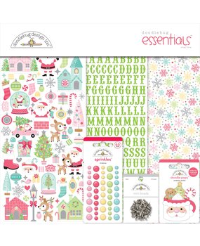Doodlebug Design Inc. Tinsel Time 12x12 Inch Essentials Kit (8770) Doodlebug Design Inc. Tinsel Time 12x12 Inch Essentials Kit (8770)