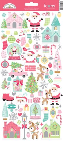 Doodlebug Design Inc. Tinsel Time Icons Stickers (8752)