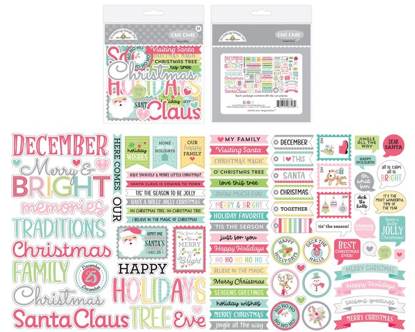 Doodlebug Design Inc. Tinsel Time Chit Chat (8748) Doodlebug Design Inc. Tinsel Time Chit Chat (8748)