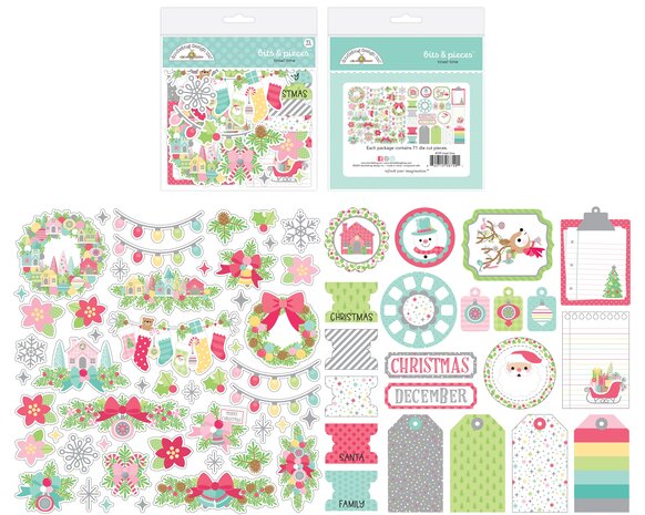 Doodlebug Design Inc. Tinsel Time Bits & Pieces (8749) Doodlebug Design Inc. Tinsel Time Bits & Pieces (8749)