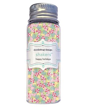 Doodlebug Design Inc. Tinsel Time Happy Holidays Shakers (8733)