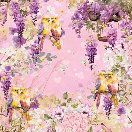 Crafter's Companion Love Birds 6x6 Inch Paper Pad (CC-LB-PAD6) Crafter's Companion Love Birds 6x6 Inch Paper Pad (CC-LB-PAD6)