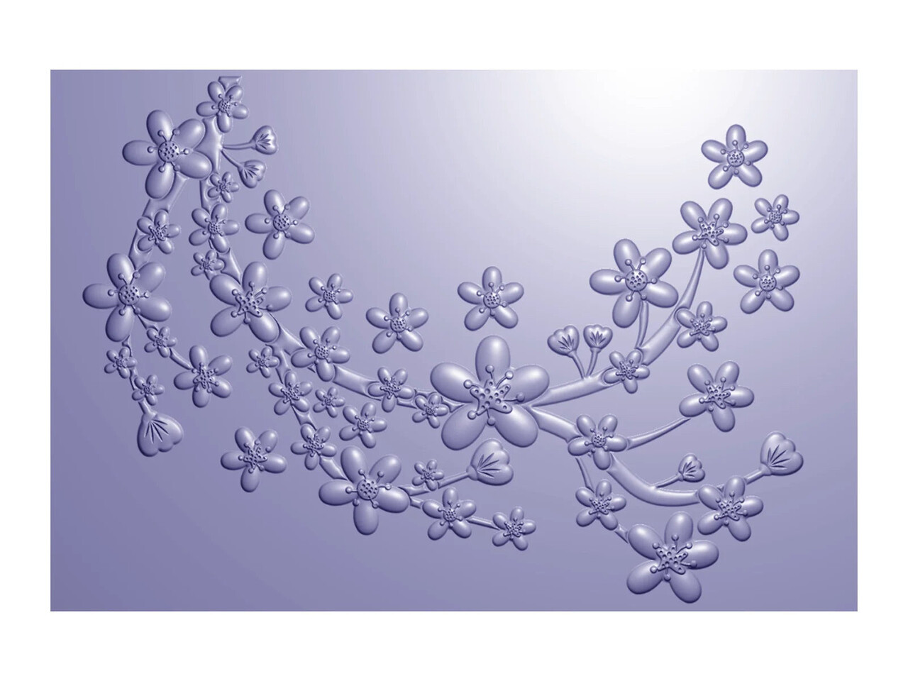 Crafter's Companion Love Birds 3D Embossing Folder Beautiful Blossom (CC-LB-3D-EF4-BEBL) Crafter's Companion Love Birds 3D Embossing Folder Beautiful Blossom (CC-LB-3D-EF4-BEBL)