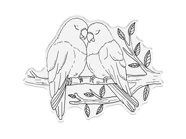 Crafter's Companion Love Birds Stamp & Die The Lovebirds (CC-LB-STD-TLOB) Crafter's Companion Love Birds Stamp & Die The Lovebirds (CC-LB-STD-TLOB)