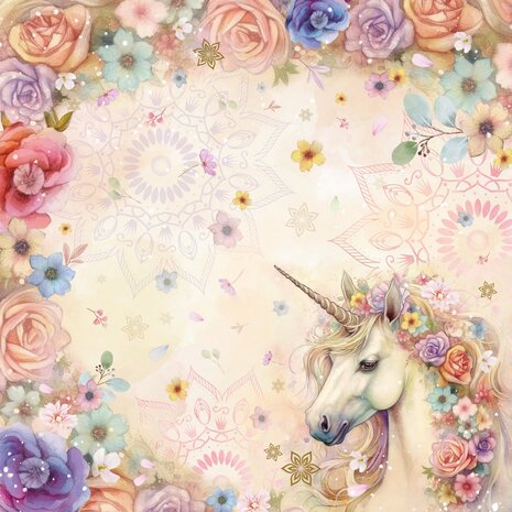 Crafter's Companion Majestic Unicorn 12x12 Inch Paper Pad (MU-PAD12) Crafter's Companion Majestic Unicorn 12x12 Inch Paper Pad (MU-PAD12)