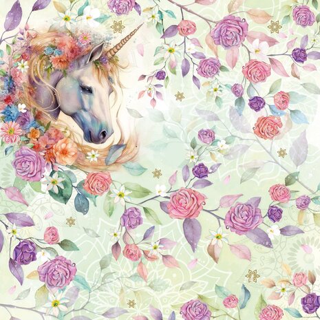 Crafter's Companion Majestic Unicorn 12x12 Inch Paper Pad (MU-PAD12) Crafter's Companion Majestic Unicorn 12x12 Inch Paper Pad (MU-PAD12)