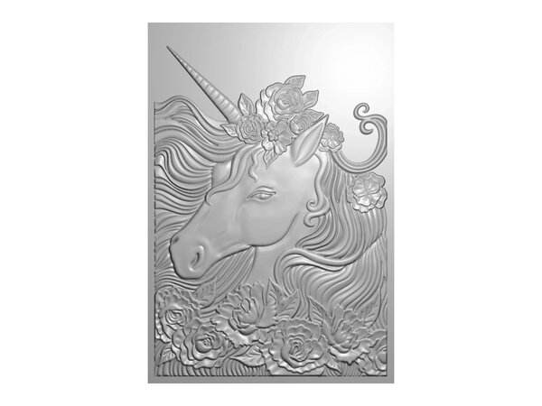 Crafter's Companion Majestic Unicorn 3D Embossing Folder Unicorn at Heart (MU-3D-EF4-UNAH) Crafter's Companion Majestic Unicorn 3D Embossing Folder Unicorn at Heart (MU-3D-EF4-UNAH)