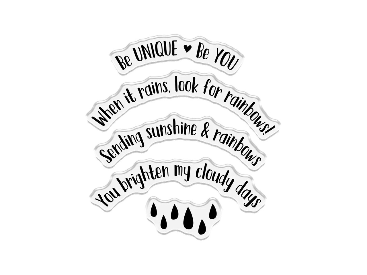 Crafter's Companion Majestic Unicorn Stamp & Die Be Unique Be You (MU-STD-BUBY) Crafter's Companion Majestic Unicorn Stamp & Die Be Unique Be You (MU-STD-BUBY)