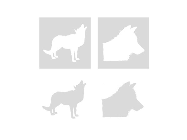 Sheena Wild Nature Stencil Set Howling at the Moon (SD-DEWN-STEN-HATM) Sheena Wild Nature Stencil Set Howling at the Moon (SD-DEWN-STEN-HATM)