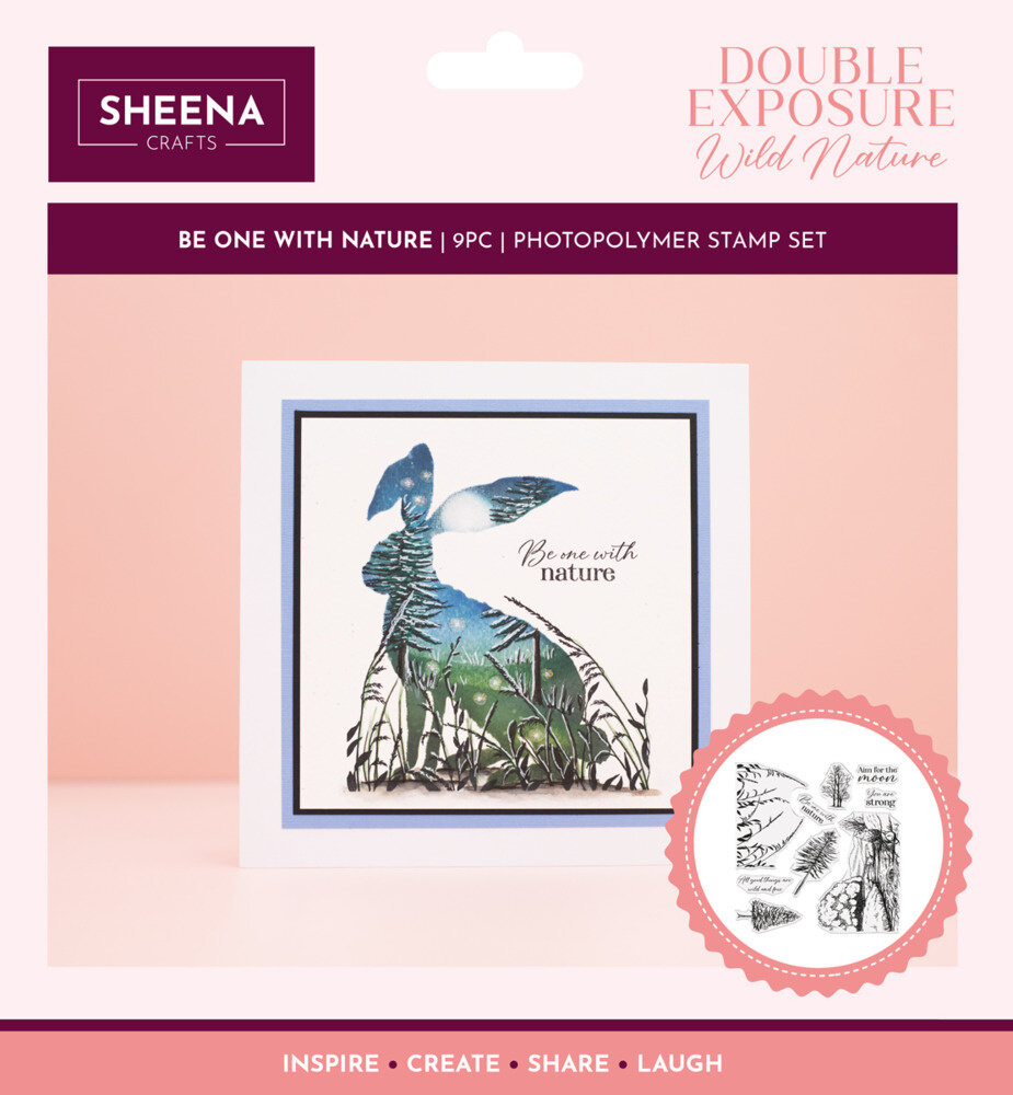 Sheena Wild Nature Clear Stamp Be One with Nature (SD-DEWN-STP-BOWN) Sheena Wild Nature Clear Stamp Be One with Nature (SD-DEWN-STP-BOWN)