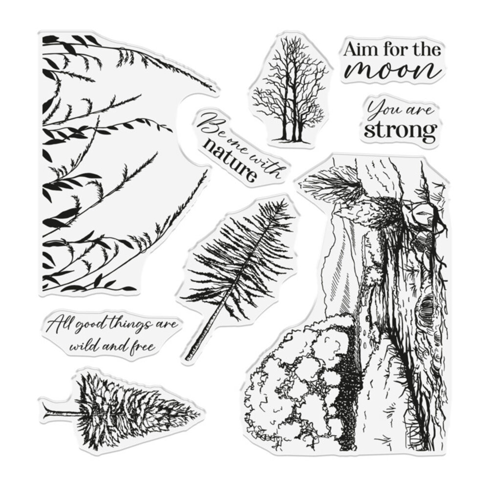Sheena Wild Nature Clear Stamp Be One with Nature (SD-DEWN-STP-BOWN) Sheena Wild Nature Clear Stamp Be One with Nature (SD-DEWN-STP-BOWN)