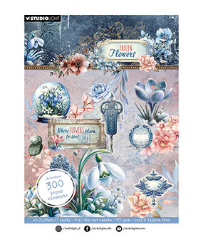 Studio Light Frozen Flowers A5 Die-Cut Paper Pad (SL-FF-DCPP266) Studio Light Frozen Flowers A5 Die-Cut Paper Pad (SL-FF-DCPP266)