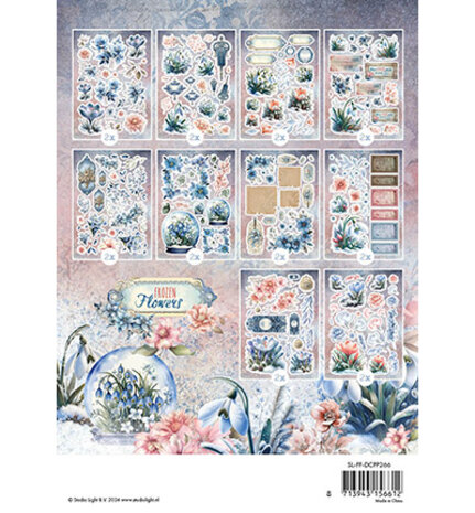 Studio Light Frozen Flowers A5 Die-Cut Paper Pad (SL-FF-DCPP266) Studio Light Frozen Flowers A5 Die-Cut Paper Pad (SL-FF-DCPP266)