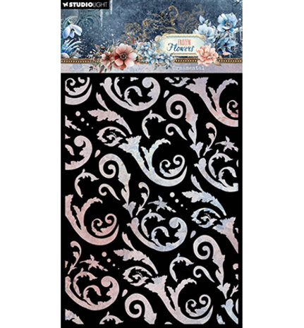 Studio Light Frozen Flowers Masking Stencil Ornamental (SL-FF-MASK313)