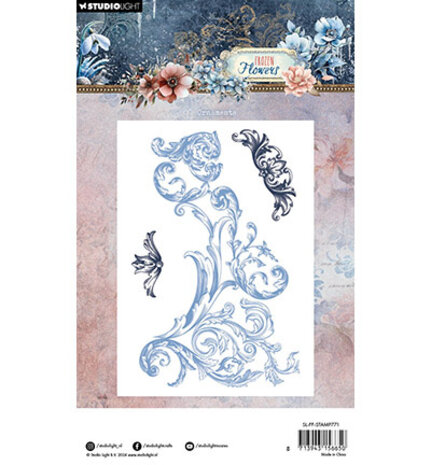 Studio Light Frozen Flowers Clear Stamp Ornaments (SL-FF-STAMP771) Studio Light Frozen Flowers Clear Stamp Ornaments (SL-FF-STAMP771)