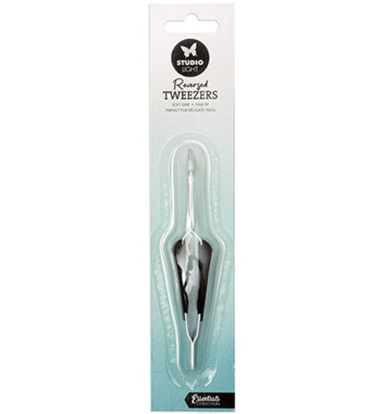 Studio Light Essentials Reversed Tweezers Soft Grip Fine Tip (SL-TO-TWEE03) Studio Light Essentials Reversed Tweezers Soft Grip Fine Tip (SL-TO-TWEE03)