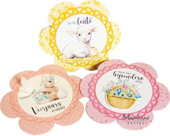 Marianne Design Die-cuts Hello Spring (VK9618) Marianne Design Die-cuts Hello Spring (VK9618)