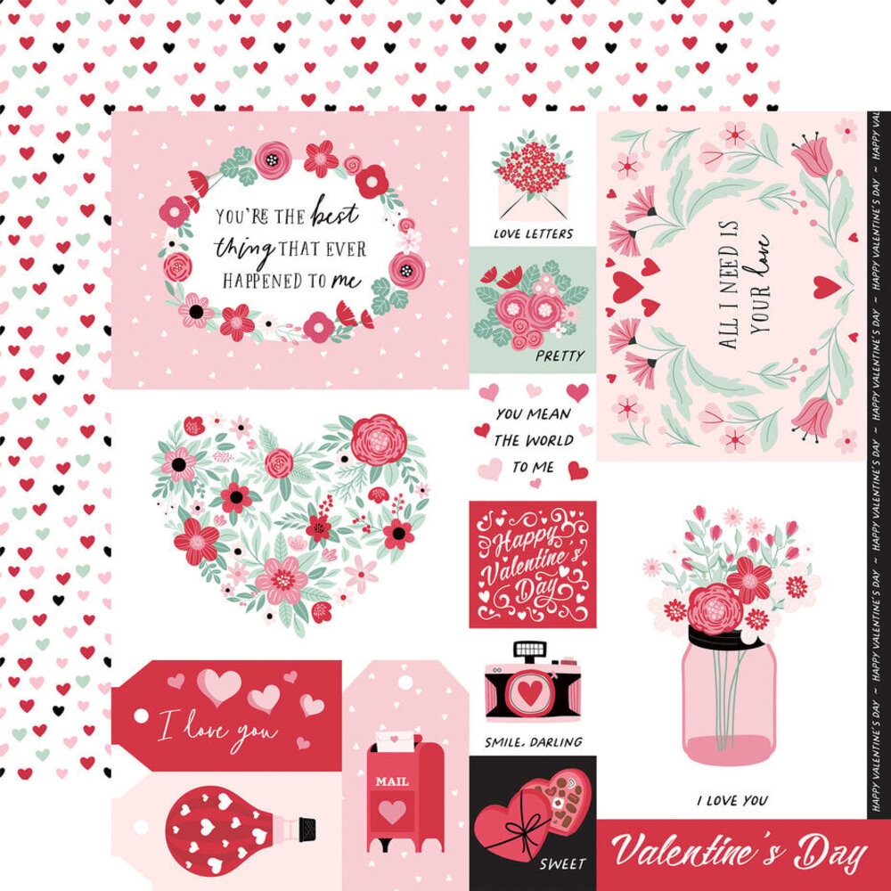 Echo Park Valentine's Day 12x12 Inch Collection Kit (VD406016)