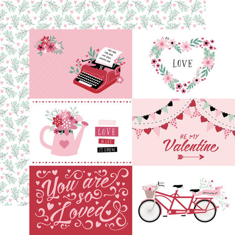 Echo Park Valentine's Day 12x12 Inch Collection Kit (VD406016)