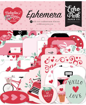 Echo Park Valentine's Day Ephemera (VD406024) Echo Park Valentine's Day Ephemera (VD406024)
