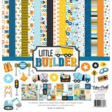 Echo Park Little Builder 12x12 Inch Collection Kit (LB408016)