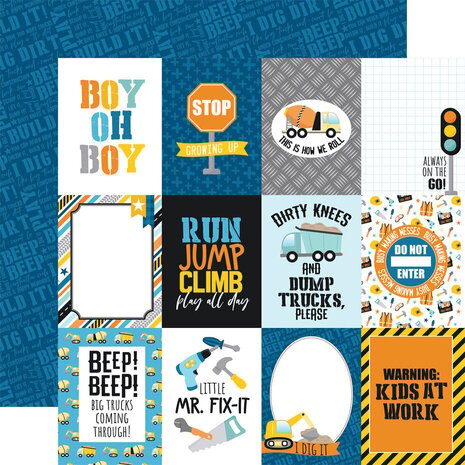 Echo Park Little Builder 12x12 Inch Collection Kit (LB408016) Echo Park Little Builder 12x12 Inch Collection Kit (LB408016)